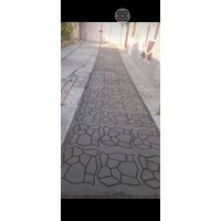 شابلون سنگفرش بتن