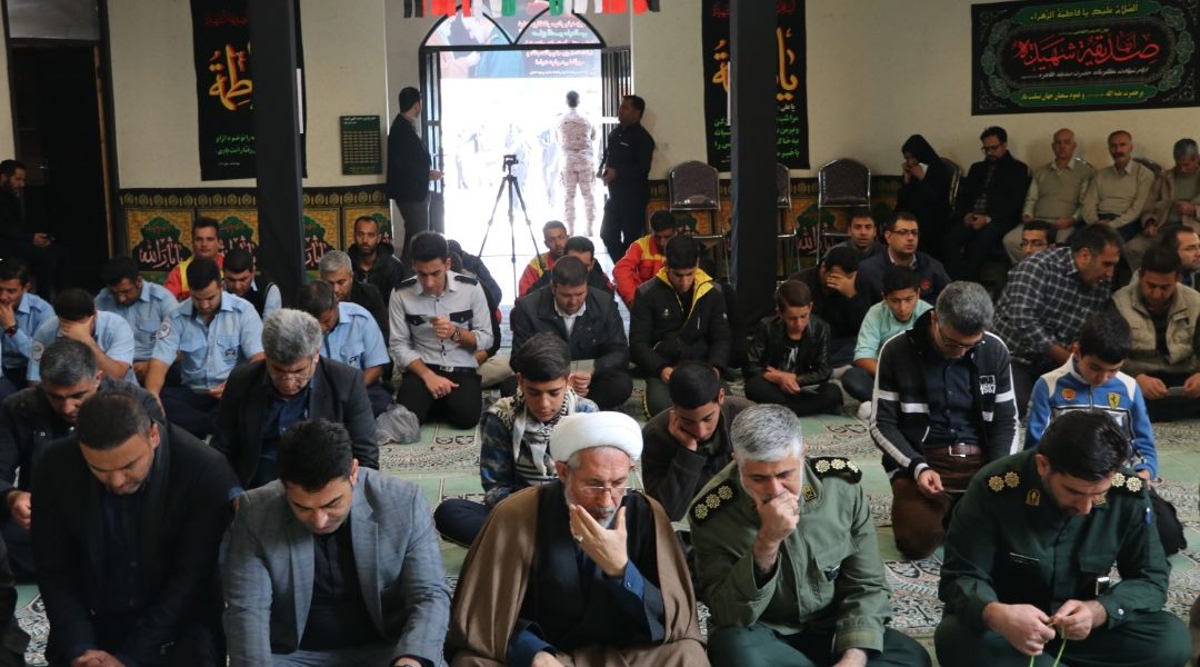 مراسم گرامیداشت سردار دلها در شهرک صنعتی بزرگ شیراز