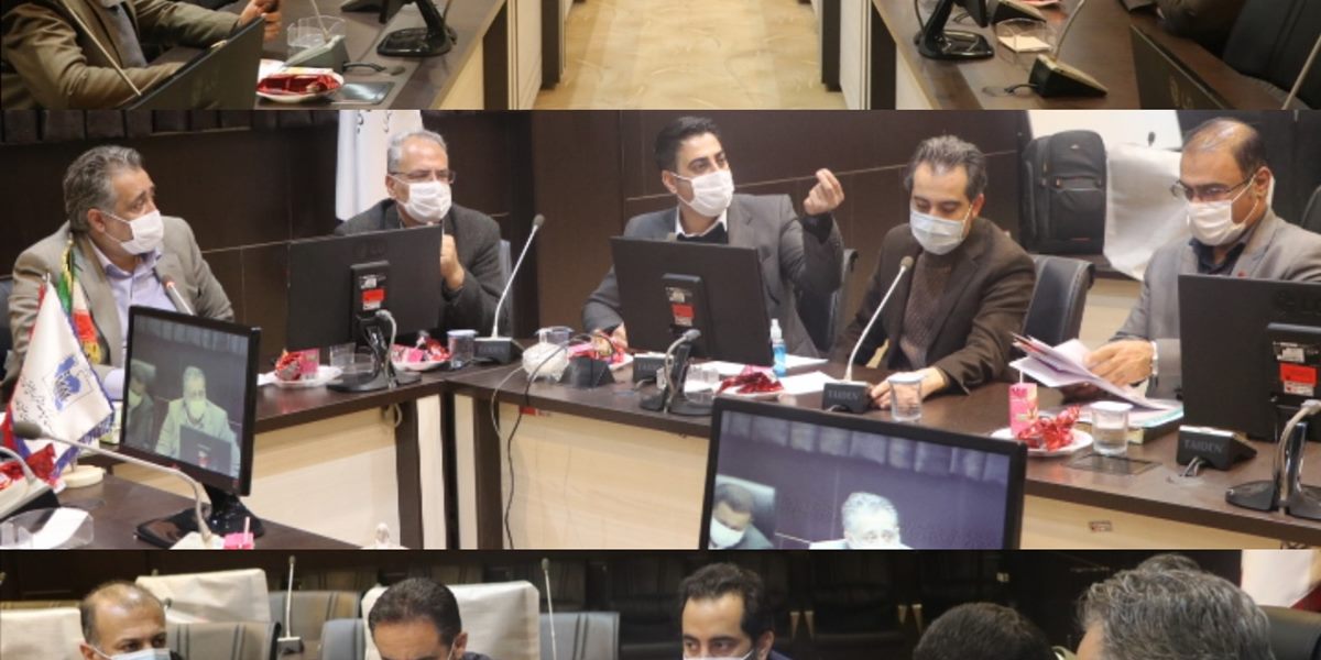 جلسه بررسی مشکلات شهرک صنعتی بزرگ شیراز که با حضور معاون بهره برداری فرمانداری شیراز