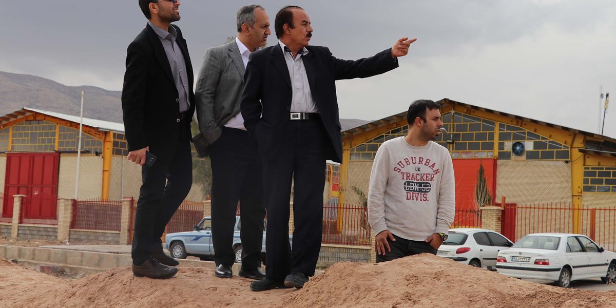 بازدید مدیرعامل شرکت خدماتی از شهرک صنعتی و پیگیری حضوری مشکلات صنعتگران